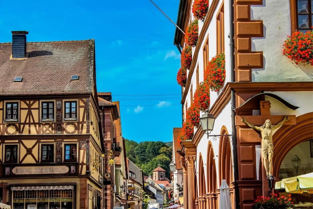 Apartment Am Schloss Lohr Exterior foto